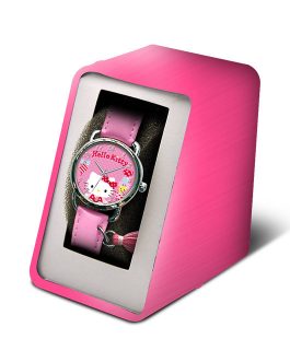 ANALOG WATCH CORAL HELLO KITTY