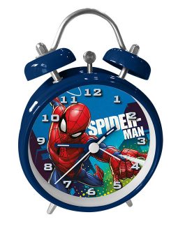 BELL CLOCK WITH ALARM SPIDER-MAN