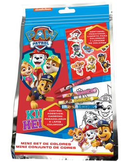 GRAB AND GO PACK COLOREAR PAW PATROL