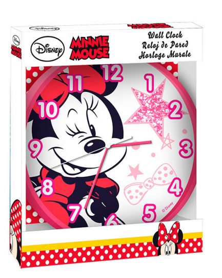 WALL CLOCK MINNIE – Kids Licensing
