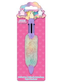 6-COLOUR CUDDLE PEN IN DISPLAY SWEET DREAMS 3. ASSORTED