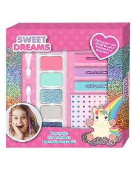 MAKE UP AND HAIR ACCESSORIES SET SWEET DREAMS