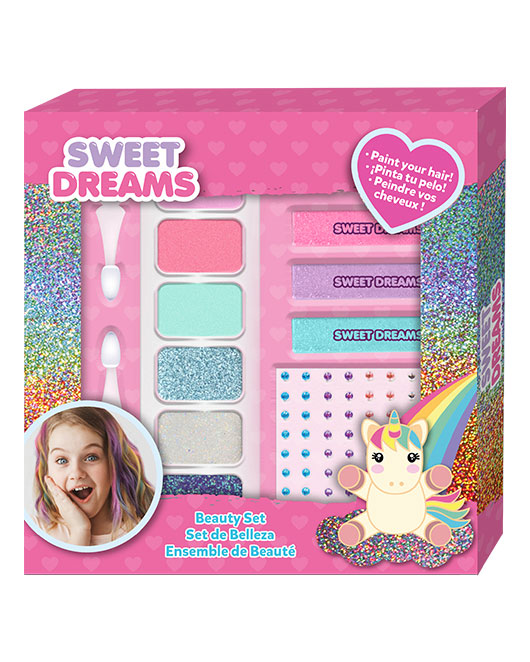 MAKE UP AND HAIR ACCESSORIES SET SWEET DREAMS – Kids Licensing