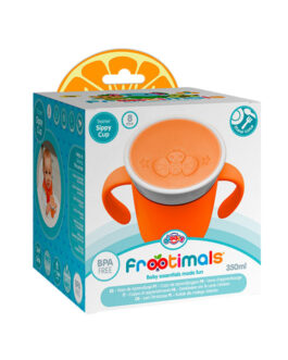 MEAL TIME- TRAINER SIPPY CUP ORANGIEFLY FROOTIMALS