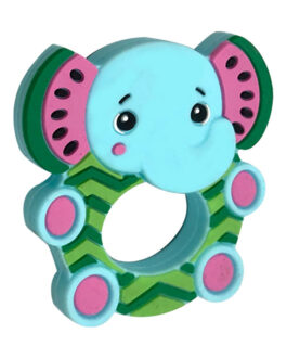 DISCOVERY & PLAY- SILICONE TEETHER MELANY MELEPHANT FROOTIMALS
