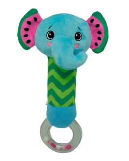 DISCOVERY & PLAY- PLUSH RATTLE MELANY MELEPHANT FROOTIMALS