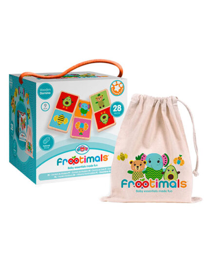 Frootimals Domino maders - Packaging