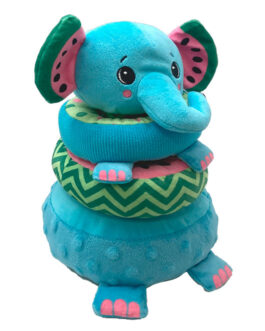 DISCOVERY & PLAY- PLUSH STACKING RING MELANY MELEPHANT FROOTIMALS