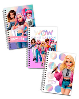 A5 HARDCOVER NOTEBOOK WOW GENERATION