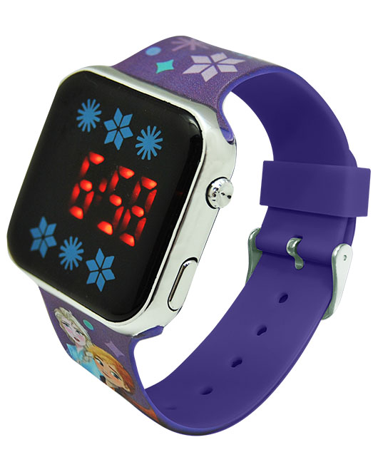 Disney Watches Frozen Time Teacher Blue Velcro Strap Watch - Watches from  Faith Jewellers UK