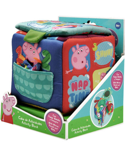 Cubo Actividades y Texturas-2 - Peppa Pig Baby