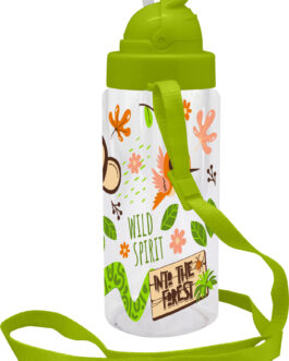 TRITAN BOTTLE WITH STRAP 500ML INTO THE FOREST