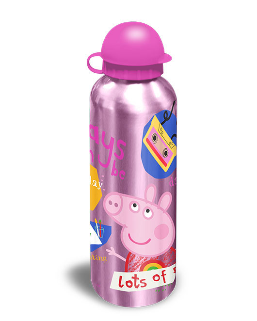 Aluminum Drinking Bottle Peppa Pig