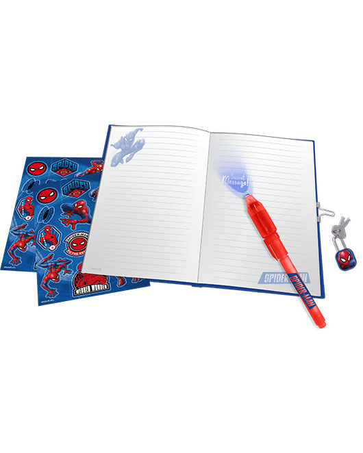DIARY WITH MAGIC PEN SPIDERMAN – Kids Licensing